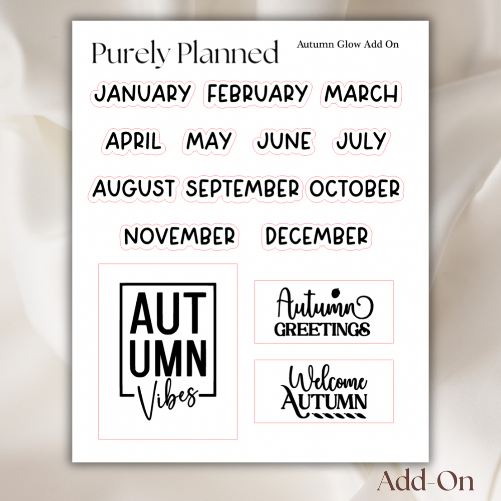 Autumn Glow Foil Bundle