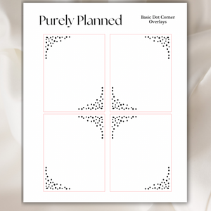Basic Dot Corner Overlays