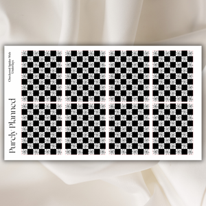 Checkered Spider Web Underlays