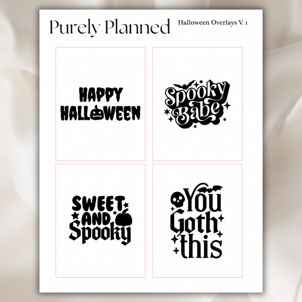 Halloween Overlays