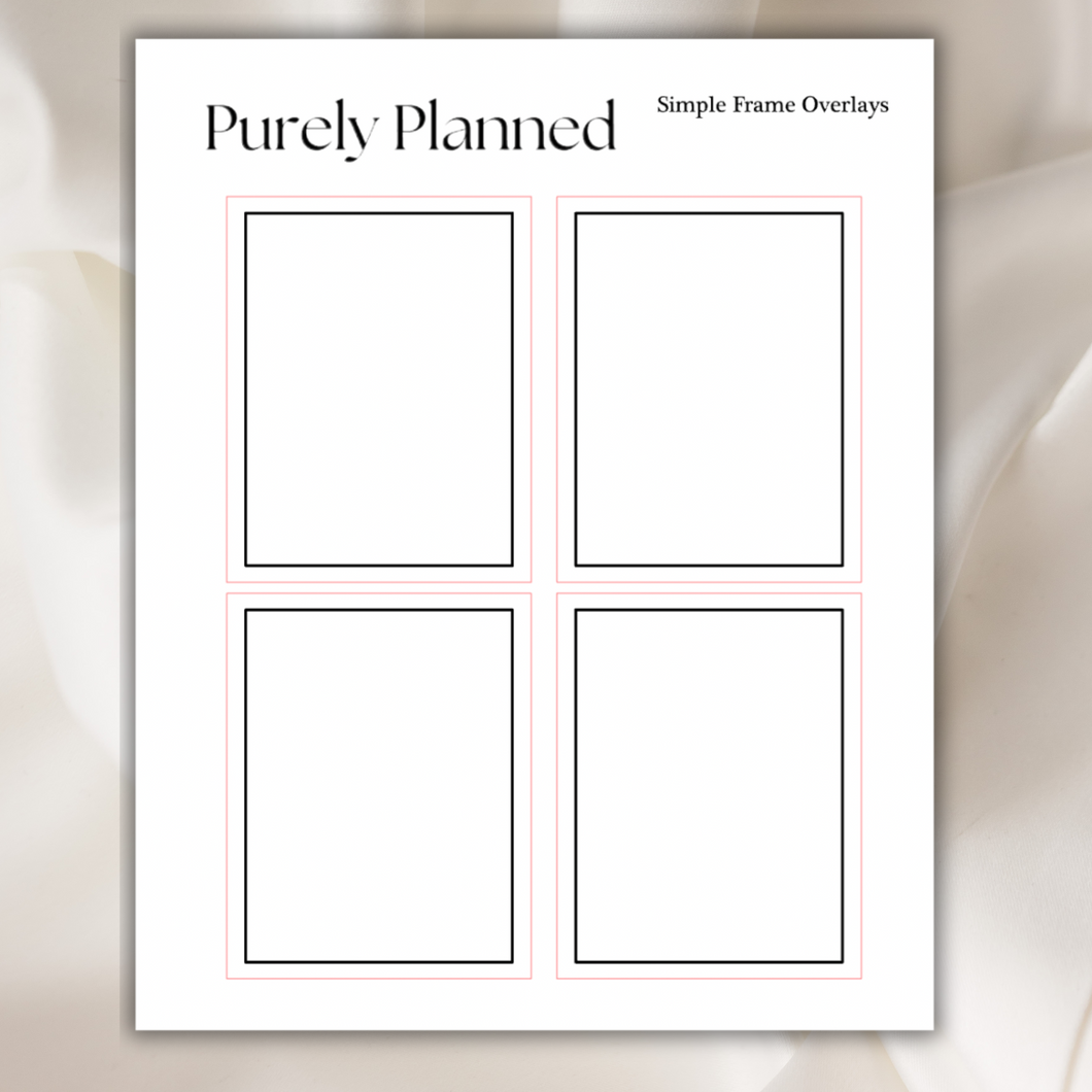 Simple Frame Overlays