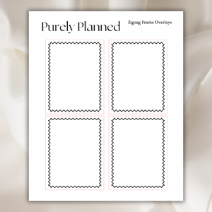Zigzag Frame Overlays